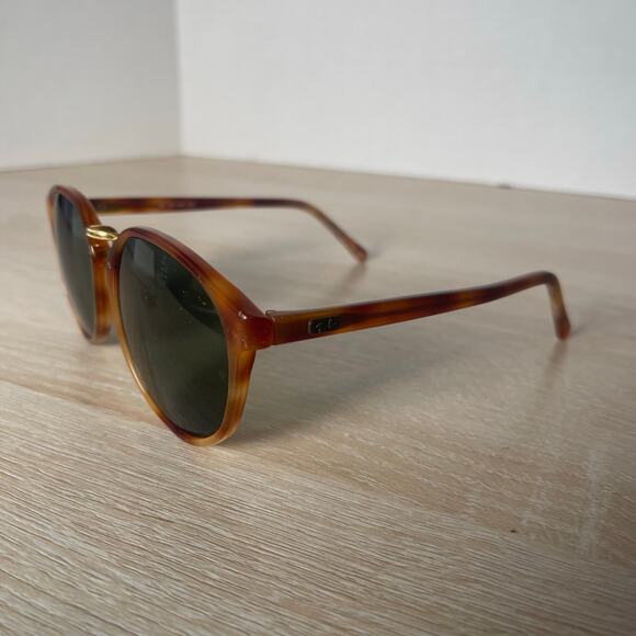 Vintage B&L Ray-Ban W1104 Traditional C Sunglasses Light Brown READ - Picture 3 of 15